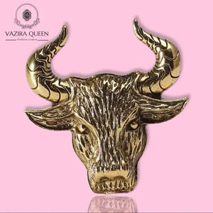 VQ Bull Brooch